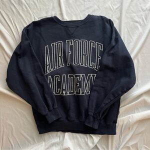 Vintage Gear for Sports Air Force Academy Crewneck Sweatshirt Size Medium